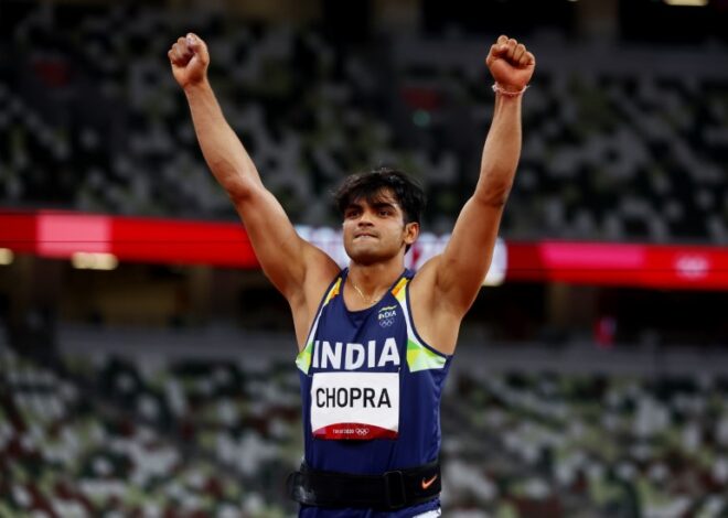 India’s Neeraj Chopra wins Javelin Gold